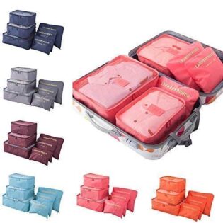 Jetsetter Ferðatösku Skipuleggjarar (8 litir)